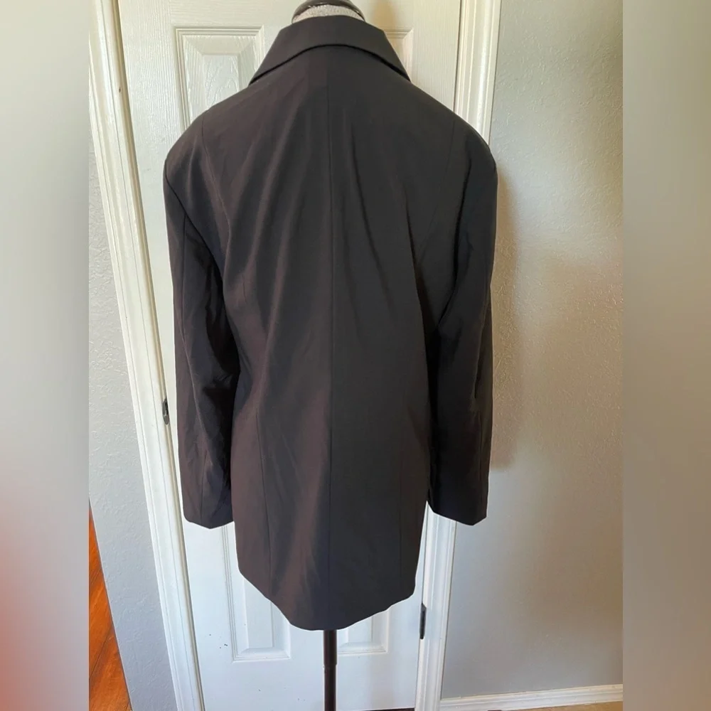 Chico’s Black Single Breasted Three Button Blazer Size 3 (plus size) NWT - Picture 6 of 6
